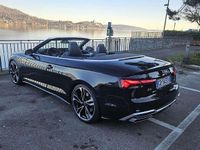 Usata Audi A5 Cabriolet S-Line 265 CV (194 kW) 2021 Nero Cabrio