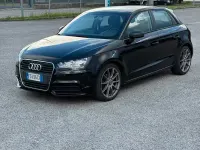Usata Audi A1 Sportback 86 CV (63 kW) 2017 Nero Utilitaria