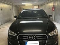 Usata Audi A3 Attraction 150 CV (110 kW) 2013 Nero Berlina