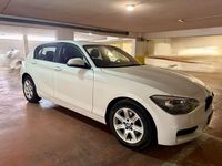 Usata BMW 114 95 CV (69 kW) 2014 Bianco Utilitaria