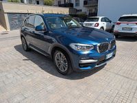 Begagnad BMW X3 Luxury Line 190 HK (139 kW) 2021 Blå SUV