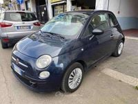 Usata Fiat 500 Pop 69 CV (50 kW) 2009 Blu Cabrio