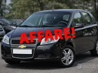 Usata Chevrolet Aveo 69 CV (50 kW) 2012 Nero Utilitaria