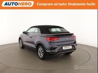 Usata VW T-Roc Cabriolet 115 CV (84 kW) 2021 Grigio Cabrio