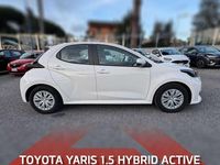 Usata Toyota Yaris Hybrid Active 116 CV (85 kW) 2025 Bianco Berlina