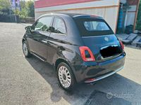 Usata Fiat 500C 69 CV (50 kW) 2017 Nero Cabrio