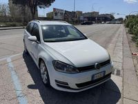 Usata VW Golf VII 110 CV (80 kW) 2014 Bianco Station wagon