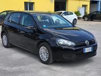 Usata VW Golf VI 80 CV (58 kW) 2011 Nero Utilitaria