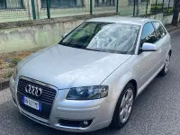 Usata Audi A3 102 CV (75 kW) 2008 Grigio Utilitaria