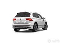 Usata VW Tiguan R-line 150 CV (110 kW) 2022 Bianco SUV