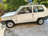 Usata Fiat Panda Young 54 CV (39 kW) 2001 Bianco Utilitaria