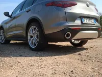 Usata Alfa Romeo Stelvio 210 CV (154 kW) 2017 Grigio SUV