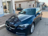 Usata BMW 520 Luxury Line 184 CV (135 kW) 2014 Blu Station wagon