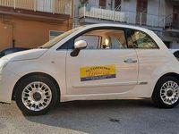 Usata Fiat 500 Lounge 69 CV (50 kW) 2009 Bianco Utilitaria