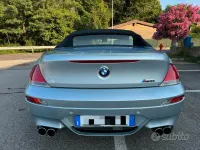 Usata BMW M6 Efficient Dynamics 507 CV (372 kW) 2007 Grigio Cabrio