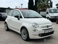 Usata Fiat 500C Lounge 95 CV (69 kW) 2016 Bianco Cabrio