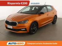 Usata Skoda Fabia Style 95 CV (69 kW) 2021 Arancione Utilitaria