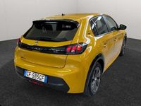 Usata Peugeot e-208 Active 56 kW (77 CV) 2021 Giallo Utilitaria