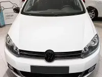 Usata VW Golf VI Highline 102 CV (75 kW) 2010 Bianco Utilitaria