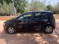 Usata Chevrolet Aveo LTZ 75 CV (55 kW) 2011 Nero Berlina