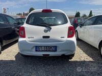 Usata Nissan Micra Visia 80 CV (58 kW) 2014 Bianco Utilitaria