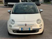 Usata Fiat 500 69 CV (50 kW) 2009 Bianco Cabrio