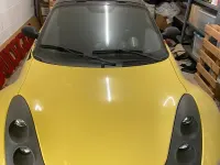 Usata Smart Roadster 82 CV (60 kW) 2005 Giallo Cabrio