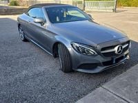 Usata Mercedes C220 170 CV (125 kW) 2017 Grigio Cabrio