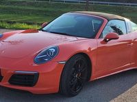 Usata Porsche 991 286 CV (210 kW) 2016 Arancione Coupé