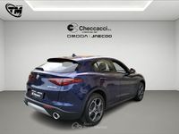 Usata Alfa Romeo Stelvio Super 210 CV (154 kW) 2018 Blu SUV