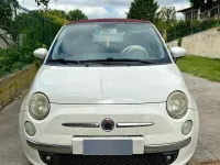 Usata Fiat 500 75 CV (55 kW) 2010 Bianco Cabrio