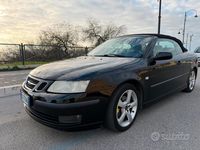Usata Saab 9-3 Vector 150 CV (110 kW) 2005 Nero Cabrio