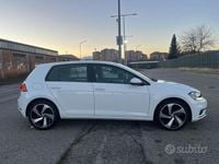 Usata VW Golf VII Trendline 86 CV (63 kW) 2019 Bianco Berlina