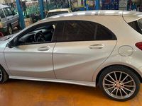 Usata Mercedes A200 Premium 136 CV (100 kW) 2016 Argento Berlina