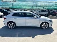 Usata Audi A3 Sportback g-tron S-Line 2021 Bianco Utilitaria