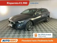 Usata Seat Leon XCELLENCE 150 CV (110 kW) 2021 Grigio Station wagon