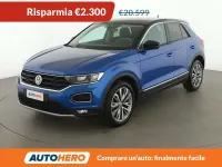 Usata VW T-Roc Advance 116 CV (85 kW) 2019 Blu SUV