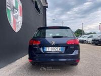 Usata VW Golf VII Comfortline 111 CV (81 kW) 2016 Blu Station wagon