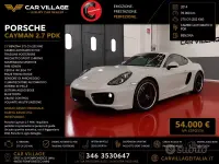 Usata Porsche Cayman 275 CV (202 kW) 2014 Grigio Coupé
