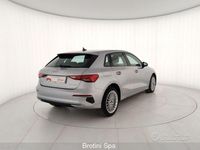 Usata Audi A3 Advanced 110 CV (80 kW) 2021 Argento Berlina