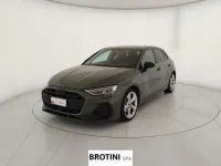 Usata Audi A3 S-Line 150 CV (110 kW) 2025 Verde Berlina