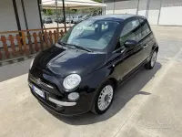 Begagnad Fiat 500 Lounge 69 HK (50 kW) 2009 Svart Cab