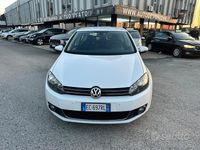 Usata VW Golf VI Highline 122 CV (89 kW) 2010 Bianco Utilitaria