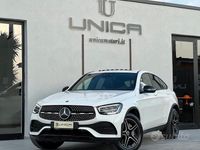 Usata Mercedes GLC220 AMG Line Premium Plus 194 CV (142 kW) 2021 Bianco Coupé