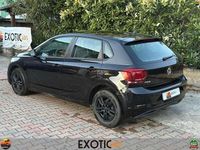 Usata VW Polo Comfortline 95 CV (69 kW) 2018 Nero Utilitaria
