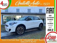 Nuova Fiat 600 La Prima 110 CV (80 kW) 2025 Bianco SUV