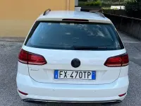 Usata VW Golf VII Comfortline 150 CV (110 kW) 2019 Bianco Station wagon