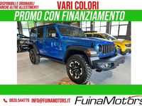 Nuova Jeep Wrangler Unlimited Rubicon 272 CV (200 kW) 2025 Bianco SUV