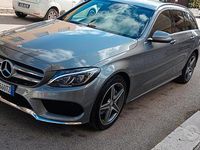 Usata Mercedes C220 Premium 170 CV (125 kW) 2015 Grigio Station wagon