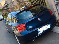 Usata BMW 2000 Sport Line 120 CV (88 kW) 2012 Blu Berlina